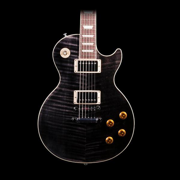 Custom Gibson Les Paul Standard 2016 Electric Guitar Translucent Black - Pre-Owned in Excellent Condition #1 image