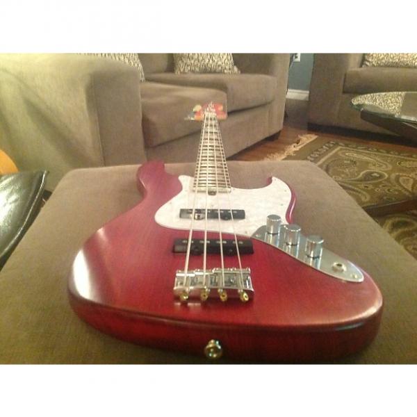 Custom Bacchus WL-JB ASH4R L-RED/OIL Hand Crafted in Japan Bass MINT!! + HS Case!! #1 image