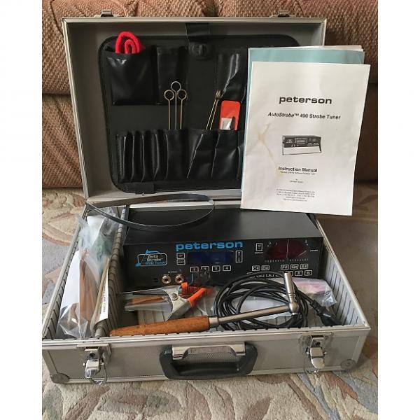 Custom Peterson 490 8-Octave AutoStrobe Tuner &amp; Piano Tech / Tuning Kit #1 image