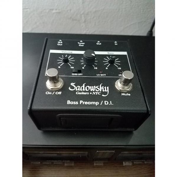 Custom Sadowsky  Bass Preamp/DI  black #1 image
