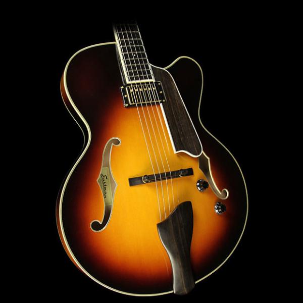 Custom Eastman T146SM Thinline Archtop Electric Guitar Sunburst #1 image