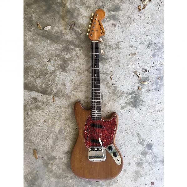 Custom Fender Mustang 1967 Brown Natural #1 image