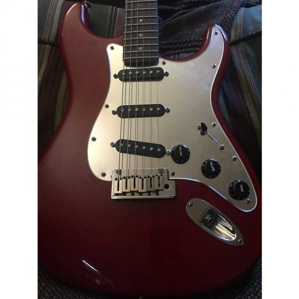 Custom Fender American Select Stratocaster Mahogany 2006 Red #1 image