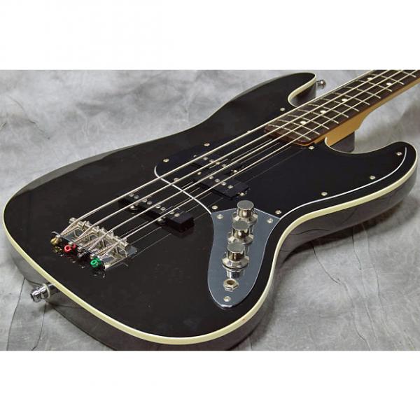 Custom Fender Japan Aerodyne Jazz Bass Black #1 image