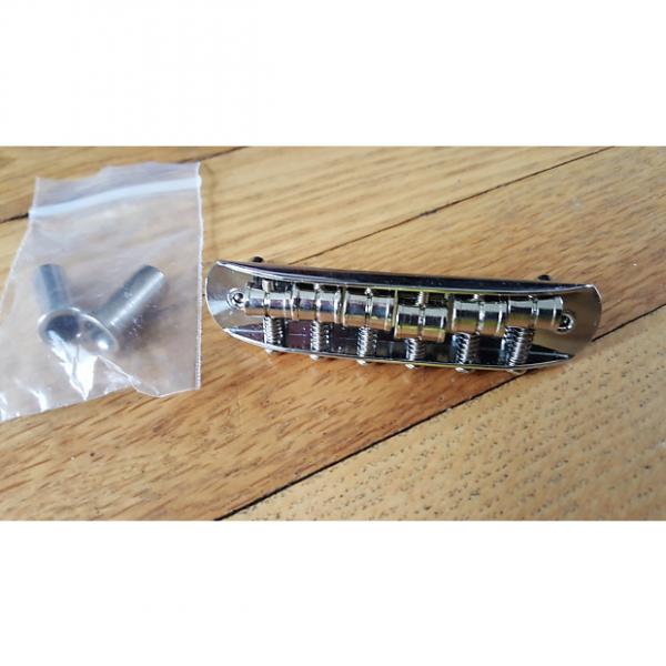 Custom Fender Mustang-style Bridge and Ferrules 2013 Free Shipping #1 image
