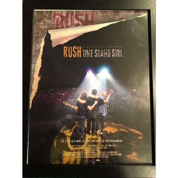 Custom Rush-Time-Stand-Still-Promo-Store-Poster-Rare-Framed #1 image