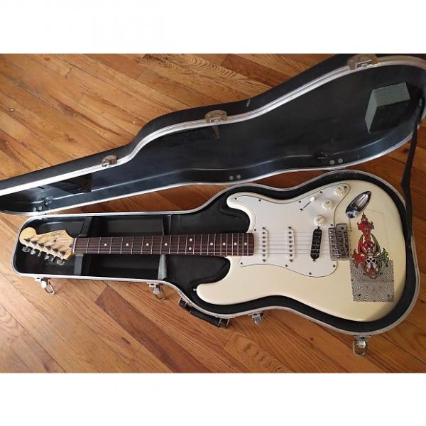 Custom Fender Stratocaster 1996 Trans White Satin #1 image