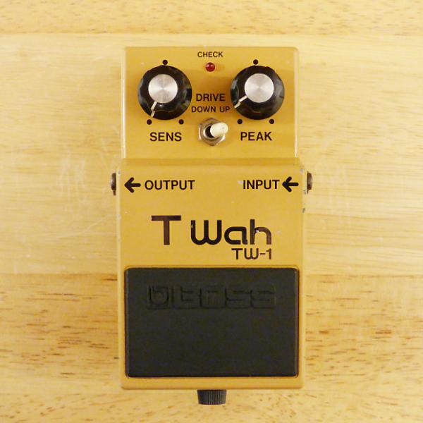 Custom Boss TW-1 T-Wah - Touch Wah - Vintage MIJ Japanese Auto Wah Guitar Effect Pedal - VG to EX Cond. #1 image