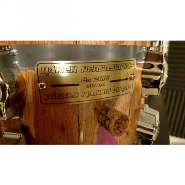 Custom Baker Percussion Wine Barrel  12x8 Custom tom #1 image