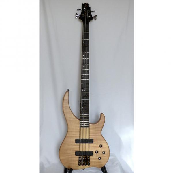 Custom Samick DB5-FM Flamed Maple Delta 4 String Bass #1 image