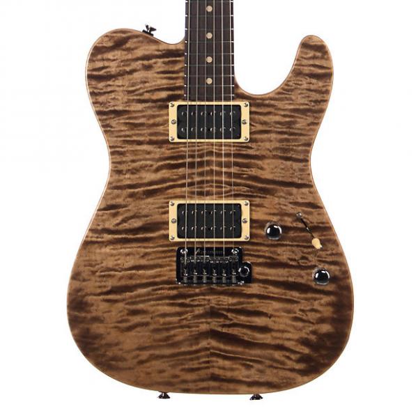 Custom Tom Anderson Guitars Cobra - Natural Mocha - Custom Boutique Electric Guitar - NEW! #1 image