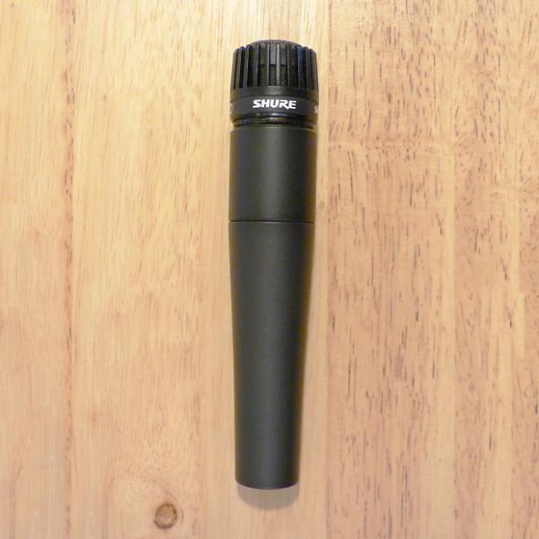 Custom Shure SM57 Dynamic Cardioid Microphone - Instrument Or Vocal Mic - Mint Condition - With Clip #1 image