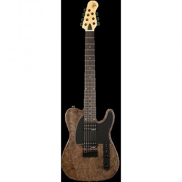 Custom Michael Kelly 507 Black Burl 7-string Electric Guitar - NEW #1 image