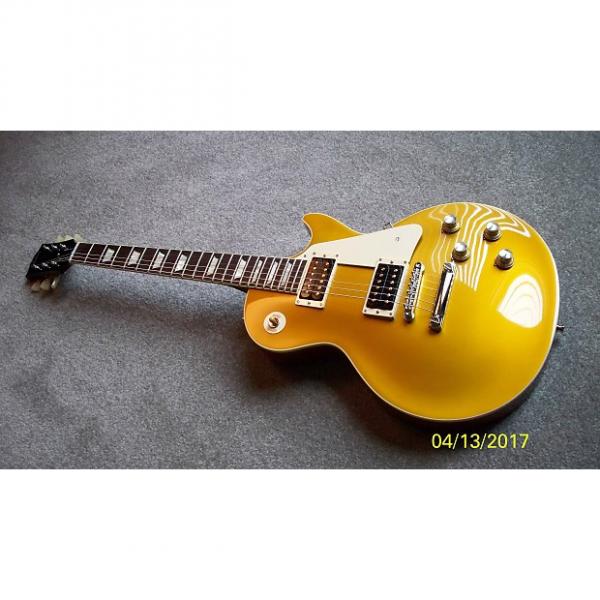 Custom Gibson Custom Shop M2M Standard Historic 1957 Les Paul Goldtop Reissue 2016 60s slim neck #1 image