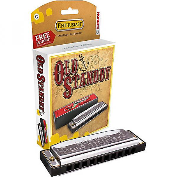 Custom Hohner &quot;OLD STANDBY&quot; 34B HARMONICA KEY of G #1 image