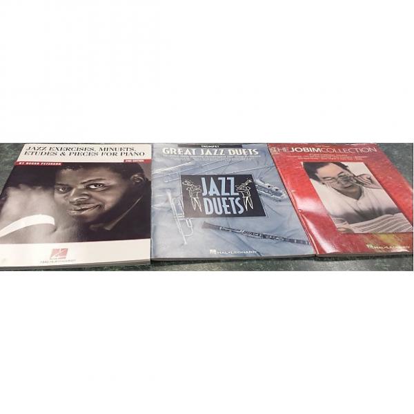 Custom Jazz Piano Books - Oscar Peterson, Antonio Carlos Jobim, Jazz Duets - Book Lot - Free Shipping #1 image