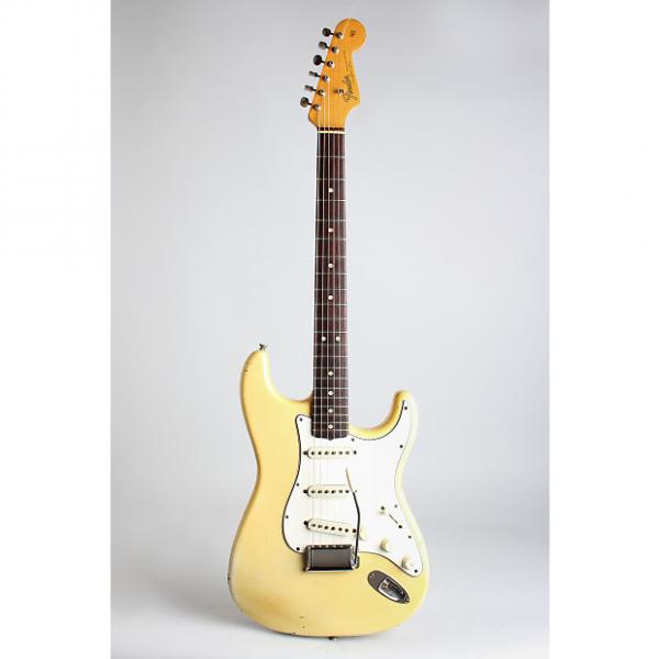 Custom Fender  Stratocaster Solid Body Electric Guitar (1965), ser. #108023, original black tolex hard shell case. #1 image