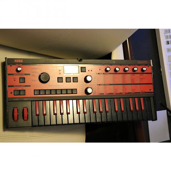 Custom Korg  MicroKorg XL Red and Black Synth/Vocoder #1 image