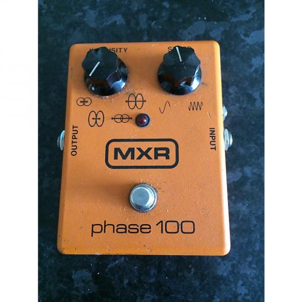 Custom MXR Phase 100 Vintage Block Logo LED Orange #1 image
