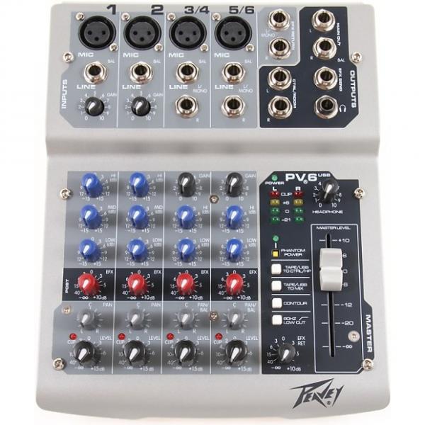 Custom Peavey PV6 6-channel Compact Mixer #1 image
