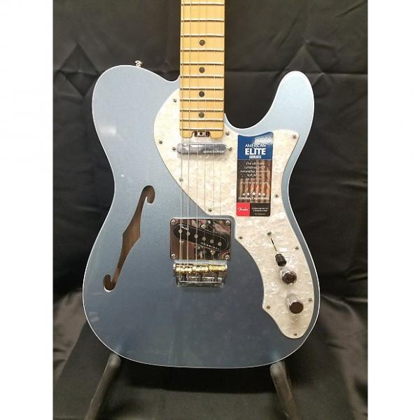 Custom Fender Elite Telecaster Thinline 2016 Mystic Ice Blue #1 image