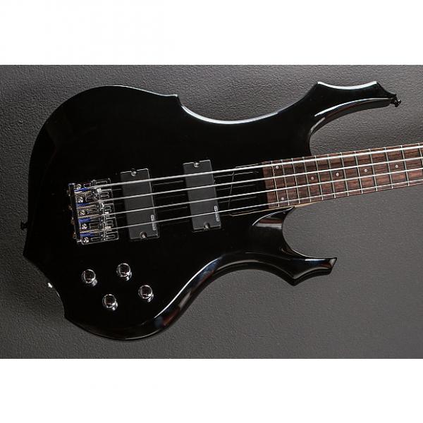 Custom ESP LTD F-104 Bass 2016 Ebony #1 image