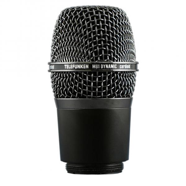 Custom Telefunken M81-WH Elektroaukustik Wireless Vocal Microphone Capsule Head Chrome #1 image