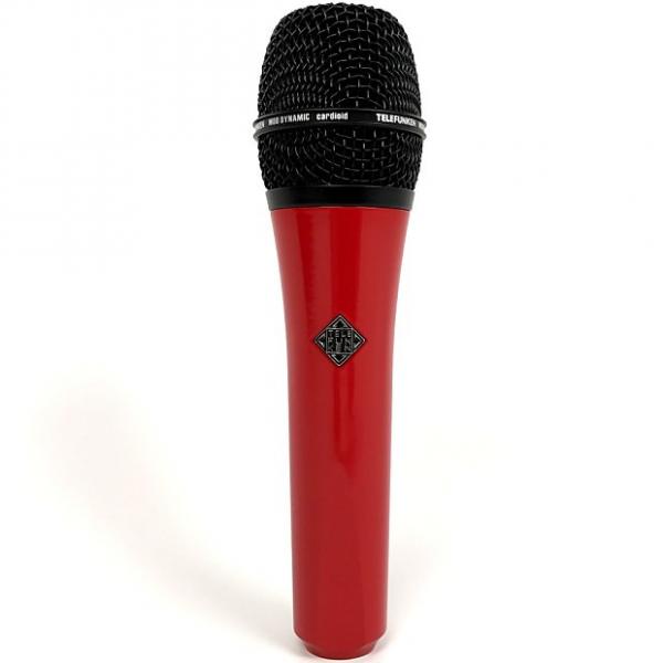 Custom Telefunken M80 Super Charged Dynamic Studio Vocal Live Microphone Red Black #1 image