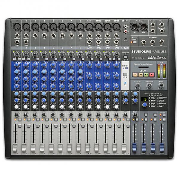 Custom Presonus - StudioLive AR16 USB 18-Channel hybrid Performance and Recording Mixer #1 image