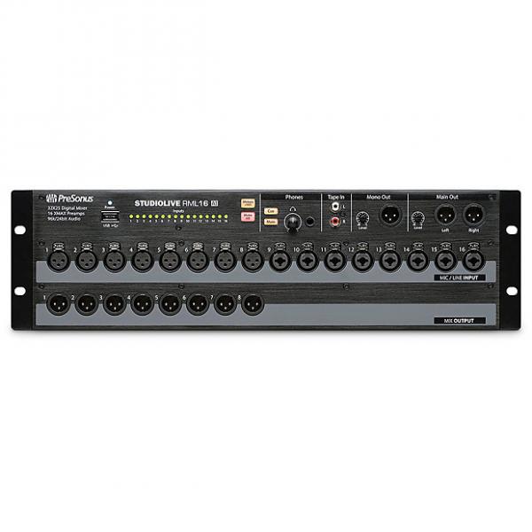 Custom Presonus - RML16AI Studio Live 32-channel, touch-software-controlled, rack-mount digital mixer #1 image