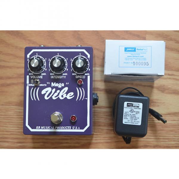 Custom KR Musical Products Small Mega Vibe w/ AC Adapter 2016 Purple #1 image