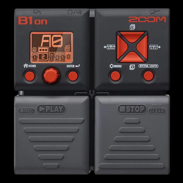 Custom Zoom B1on Bass Effects Pedal - Repack with 6 Month Alto Music Warranty! #1 image