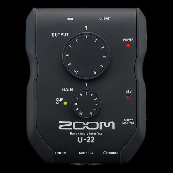 Custom Zoom U-22 Handy Audio Interface - Repack with 6 Month Alto Music Warranty #1 image