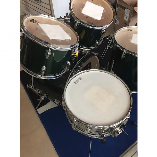 Custom CB Percussion SP Series Five Piece Drum Set  Green #1 image