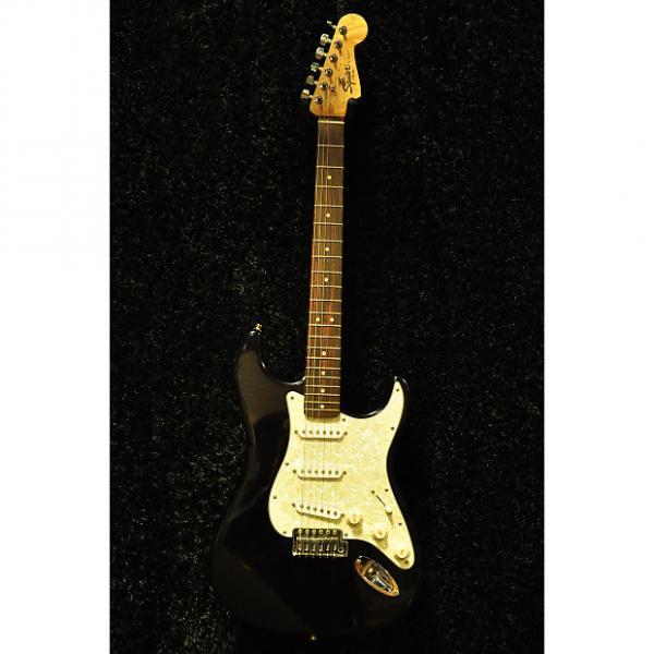 Custom USED Squier Stratocaster Black #1 image