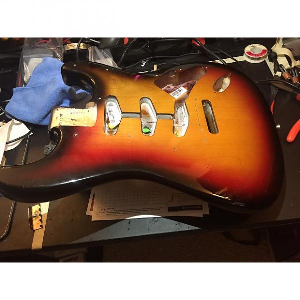 Custom Fender John Mayer Stratocaster Body 2008 3 Tone Sunburst #1 image