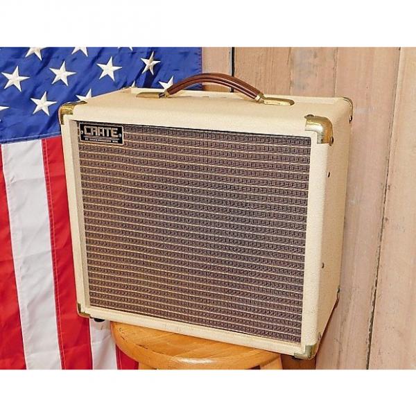 Custom Crate Vintage Club 20 1x10 Blonde Tolex All Tube Amp! Made In USA! #1 image