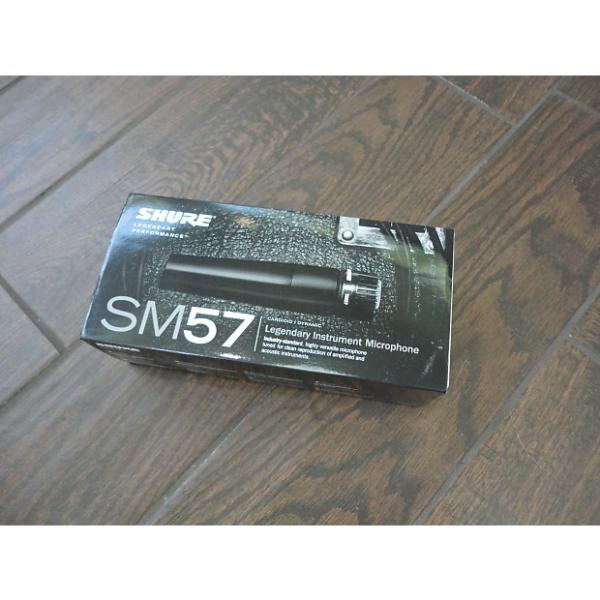 Custom Shure SM-57 Cardioid Dynamic Instrument Microphone Bundle 2016 Black #1 image