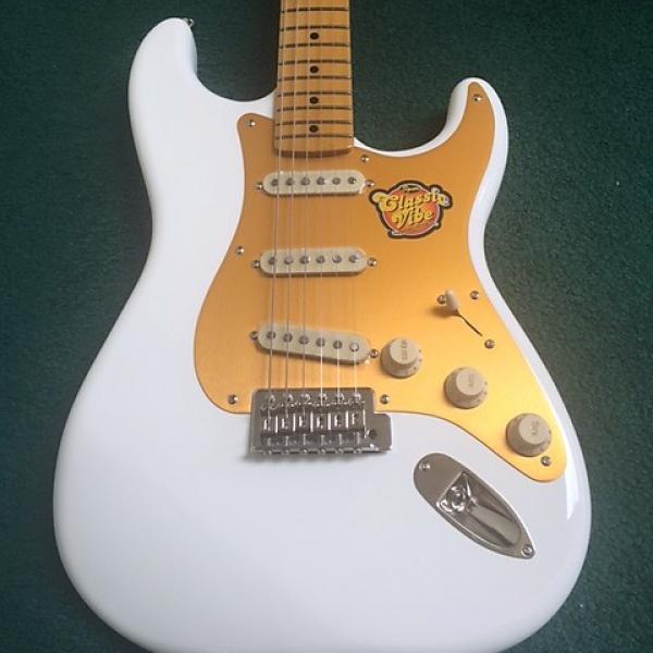 Custom Squire Classic Vibe '50s Stratocaster 2013 Olympic White #1 image