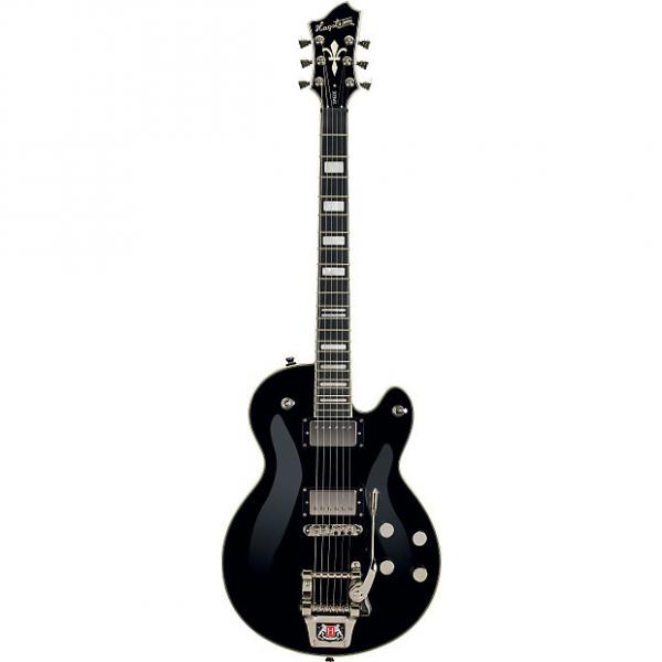 Custom Hagstrom Tremar Swede Electric 6 String Guitar TRESWE-BLK Black NEW #1 image