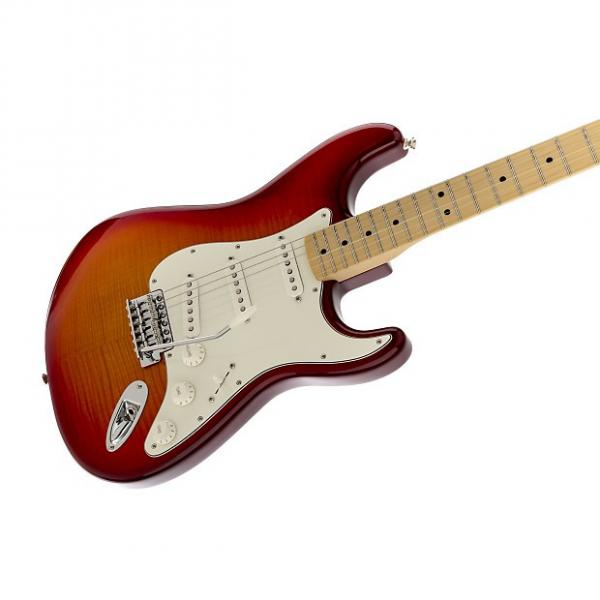 Custom Fender Standard Stratocaster Plus Top Aged Cherry Burst Maple #1 image