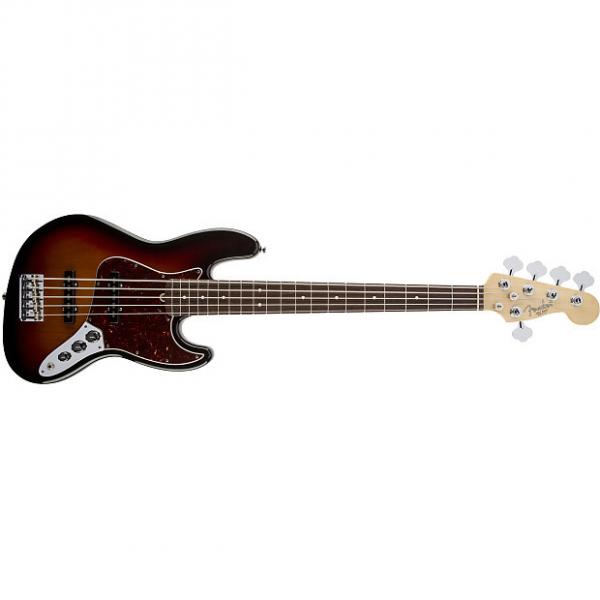 Custom American Standard Jazz Bass® V (Five String) Rosewood Fingerboard 3-Color Sunburst #1 image