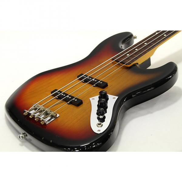 Custom Fender Japan  Fretless Jazz Bass JB62 3 Tone Sunburst #1 image