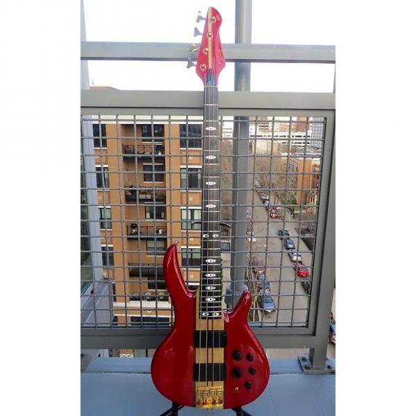 Custom Peavey Rudy Sarzo Model Bass 1989 Red #1 image