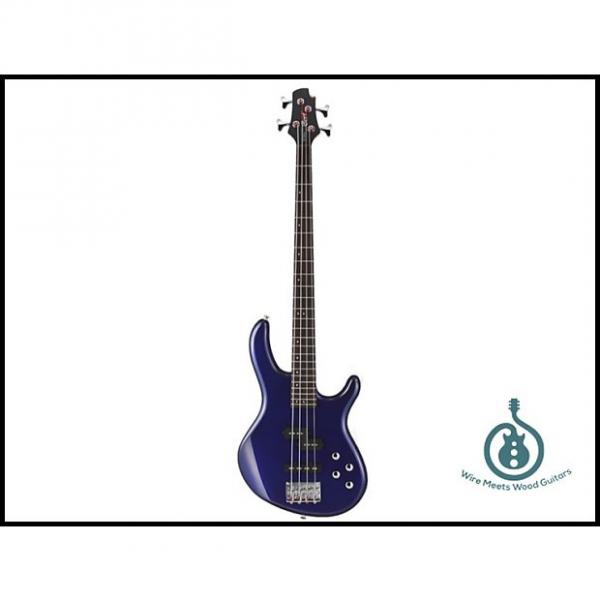 Custom Cort Action Bass Plus 4-String, PJ Pickup Set, 2-Band Eq, Lightweight, Blue Metallic, Free Shipping. #1 image
