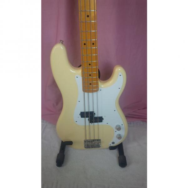 Custom Fender '57 Reissue Precision Bass 2002 Aged White #1 image