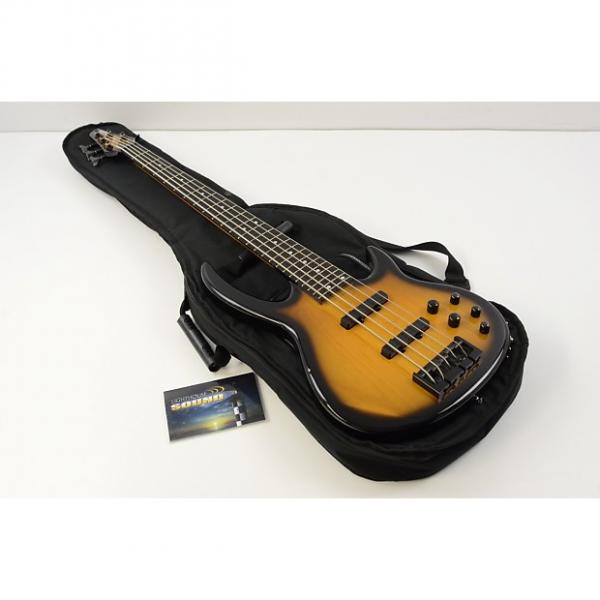 Custom Carvin BB75 Bunny Brunel Signature 5 String Bass Guitar - Sunburst w/Gig Bag #1 image