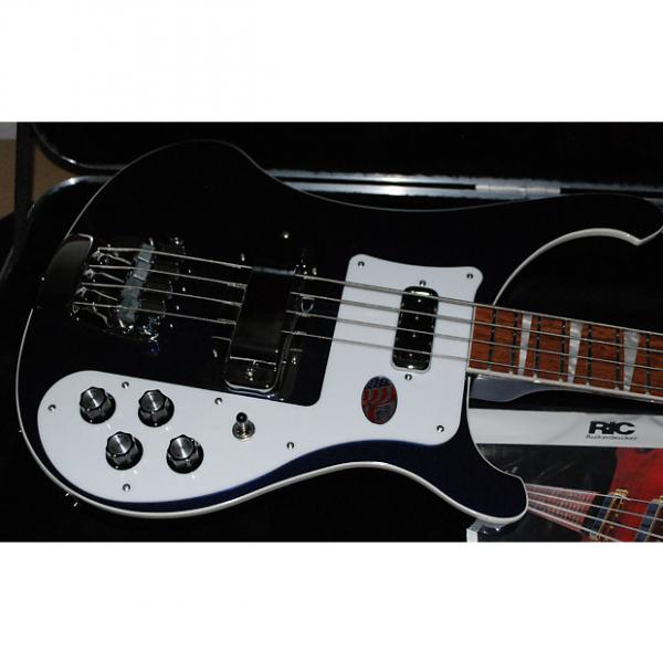 Custom Rickenbacker 4003 2017 Midnight 4-String Electric Bass 100% Mint Unplayed Original Hardshell Case #1 image