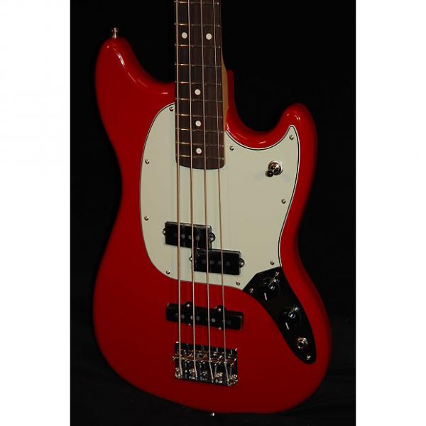 Custom Fender Mustang Bass PJ - Torino Red #1 image