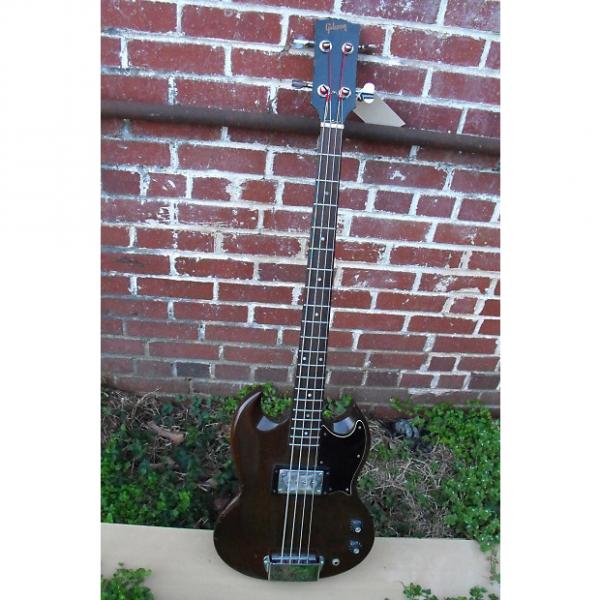Custom Gibson EB-0 long scale w/OHC 1973ish Dark Cherry #1 image